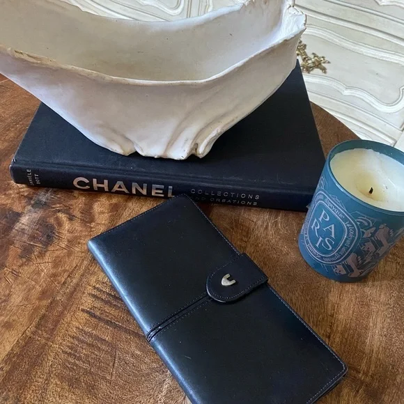 Made in Italy black genuine leather wallet - Picture 4 of 13